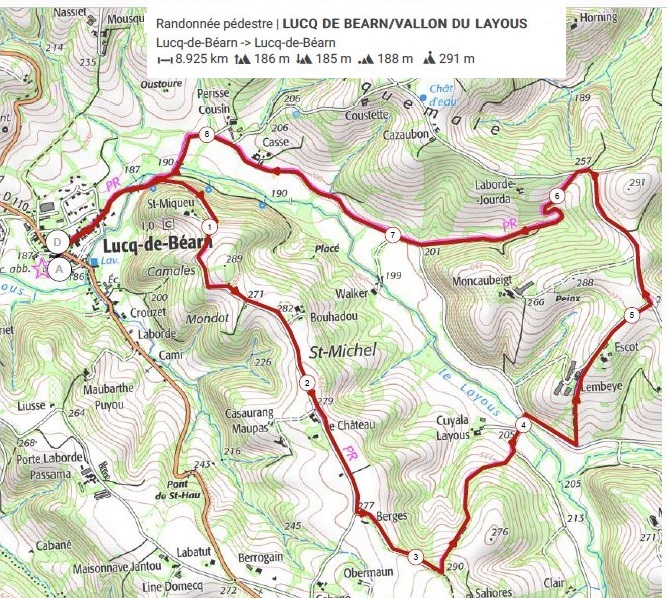 carte balade 2 f&eacute;vrier 2020